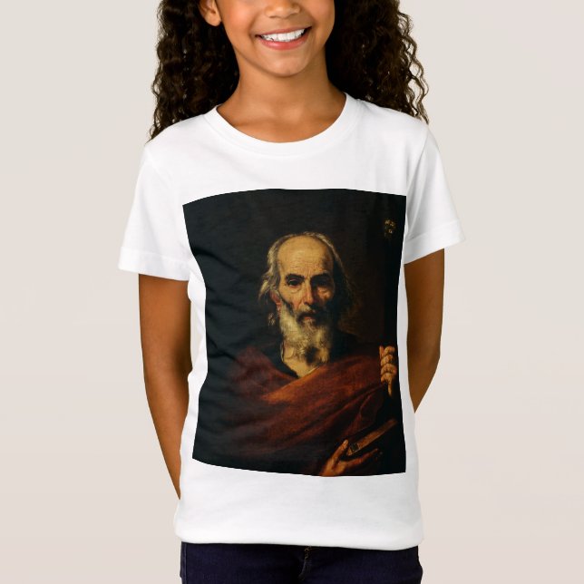 Saint Joseph by Jusepe de Ribera T-Shirt (Front)