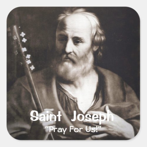 Saint Joseph Custom Sticker