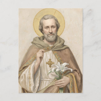 Saint Joseph Funeral Prayer Postcard