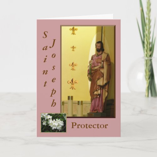 Saint Joseph Greeting Card