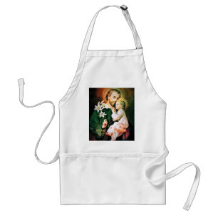 Saint Joseph, Guardian of Jesus Adult Apron