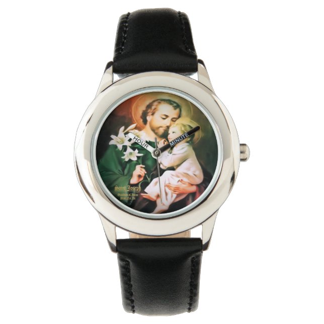 Saint Joseph,  Guardian of Jesus Watch (Front)