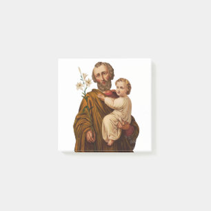 Saint Joseph Guardian of the Holy Family Post-it Notes