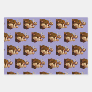 Saint Joseph Guardian of the Holy Family Wrapping Paper Sheets