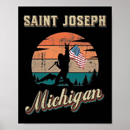 Saint Joseph Michigan Poster
