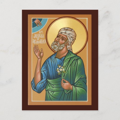 Saint Joseph of Arimathea Prayer Card