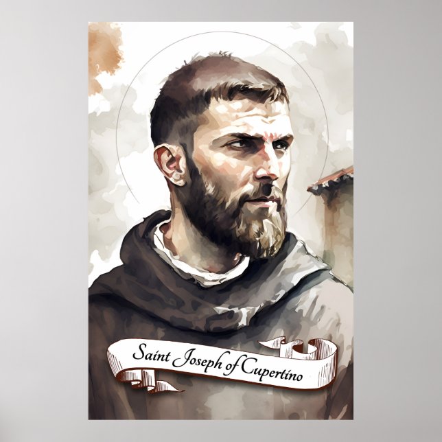 Saint Joseph of Cupertino Poster (Front)