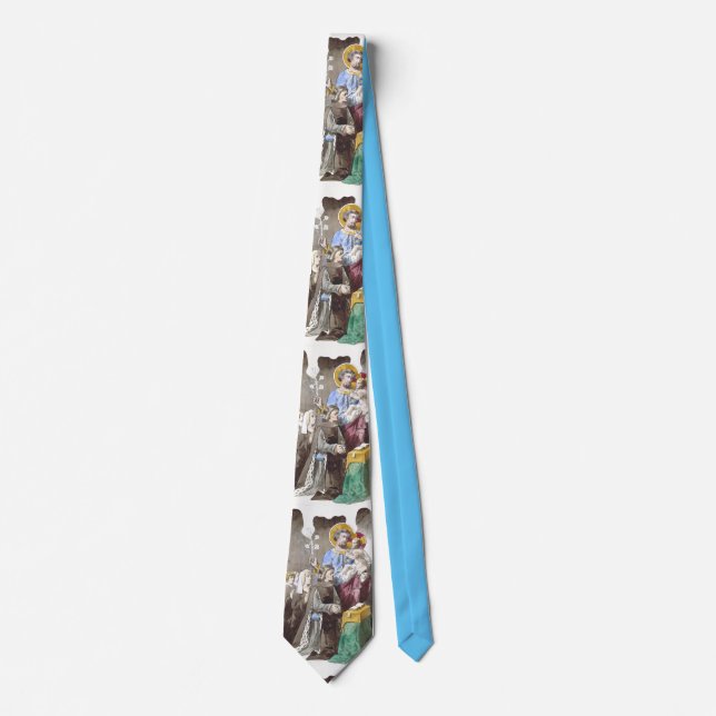 Saint Joseph Patron of the Universal Church Neck Tie (Front)