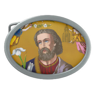 Saint Joseph San Jose Belt Buckle