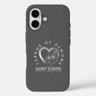 Saint Joseph Terror of Demons iPhone 16 Case