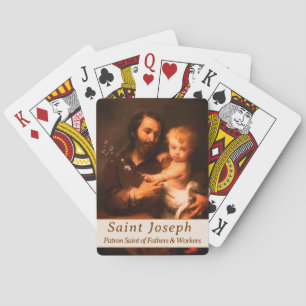 Saint Joseph Themed Poker Cards