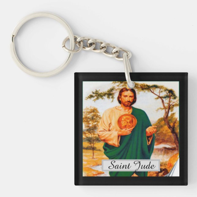 Saint Jude blessings Keychain (Front)