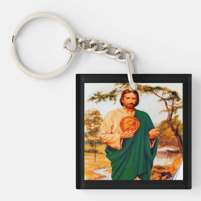 Saint Jude blessings Keychain (Front)