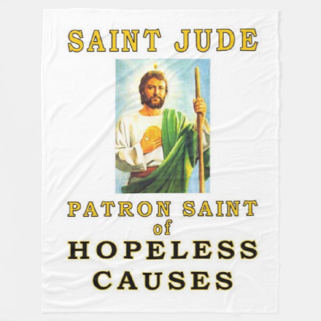 SAINT JUDE FLEECE BLANKET (Front)