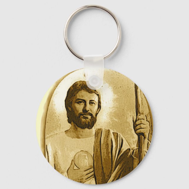 Saint Jude Keychain (Front)