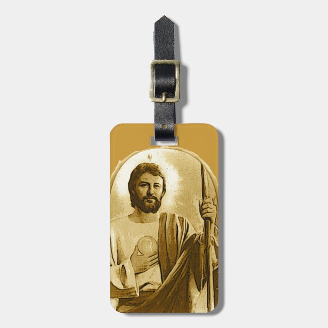 Saint Jude Luggage Tag (Front Vertical)