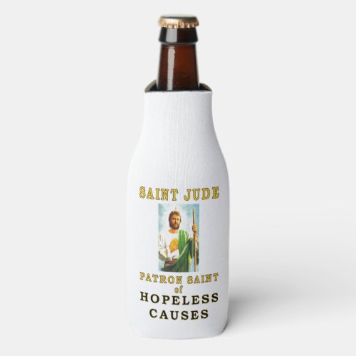 SAINT JUDE PATRON SAINT of HOPELESS CAUSES Bottle Cooler
