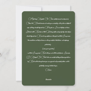Saint Jude Prayer Holiday Card