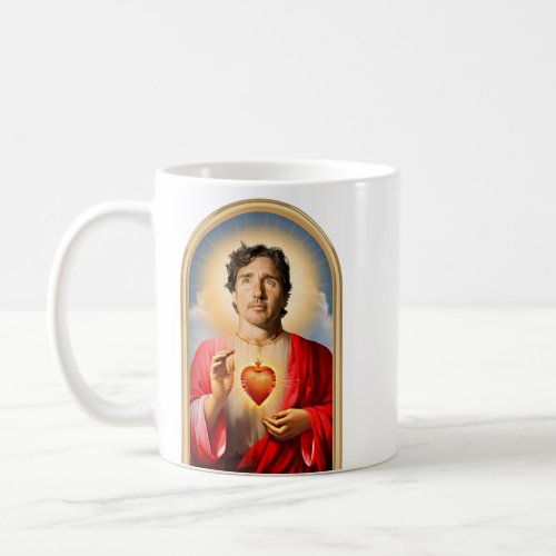 Saint Justin Trudeau Prayer Coffee Mug