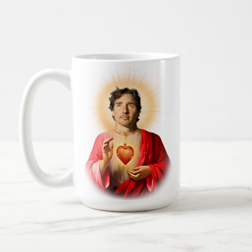 Saint Justin Trudeau Prayer Coffee Mug