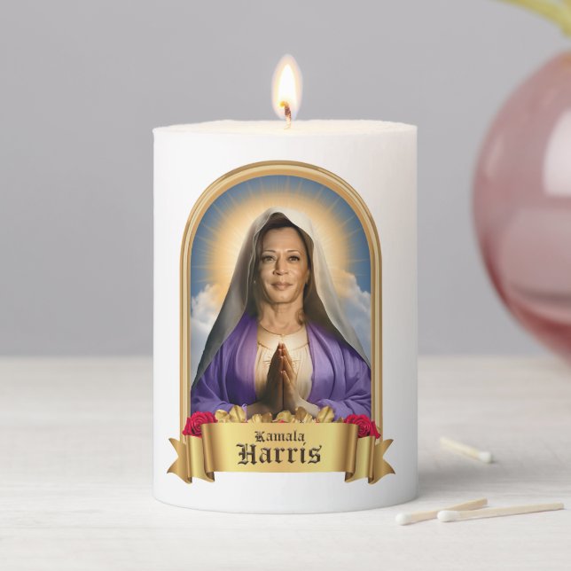 Saint Kamala Harris Prayer Candle (In Situ)