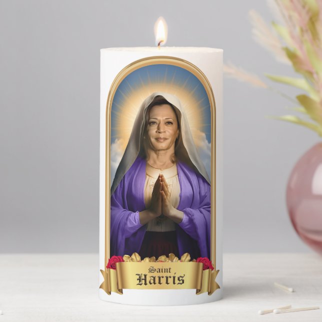 Saint Kamala Harris Prayer Candle (In Situ)