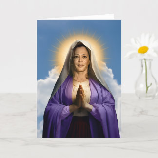 Saint Kamala Harris Prayer Devotional Card