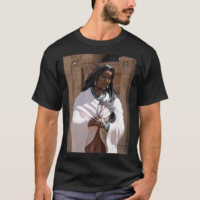 Saint Kateri Tekakwitha T-Shirt (Front)