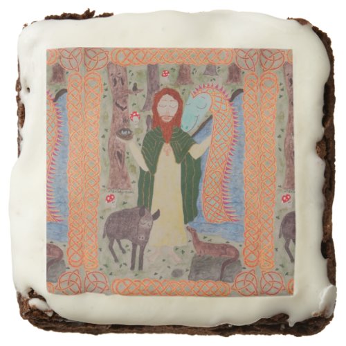 Saint Kevin of Glendalough Brownie