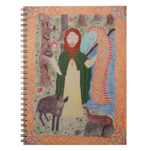 Saint Kevin of Glendalough Notebook