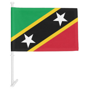 Saint Kitts and Nevis Car Flag