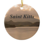 Saint Kitts and Nevis Ceramic Ornament