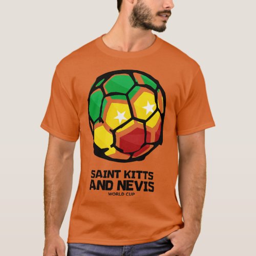 Saint Kitts and Nevis  Country Flag T_Shirt