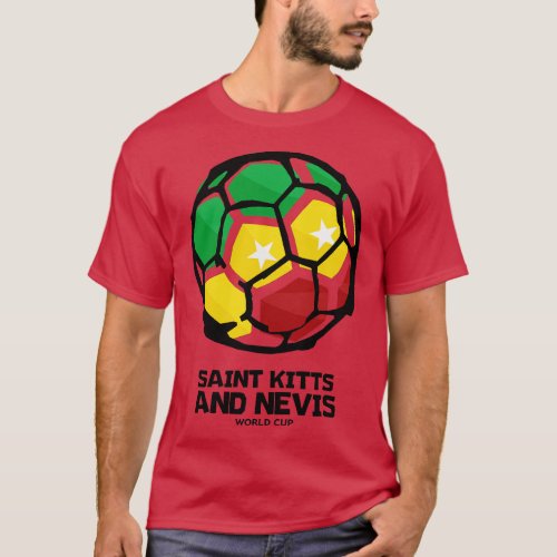 Saint Kitts and Nevis  Country Flag T_Shirt