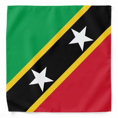 Saint Kitts and Nevis Flag Bandana