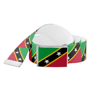 Saint Kitts and Nevis Flag Belt