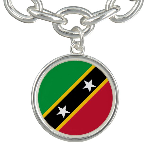 Saint Kitts and Nevis Flag Bracelet (Design)