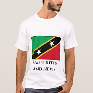 Saint Kitts and Nevis Flag T-Shirt