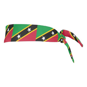 Saint Kitts and Nevis Flag Tie Headband