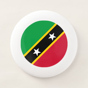 Saint Kitts and Nevis Flag Wham-O Frisbee