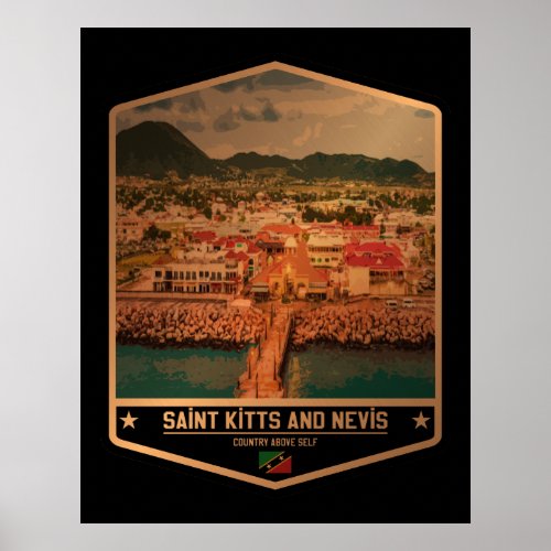 Saint Kitts and Nevis Poster