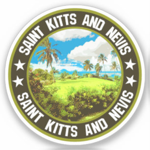 Saint Kitts and Nevis Sticker