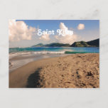 Saint Kitts Beach Postcard