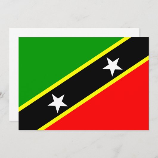 Saint Kitts & Nevis (Front/Back)