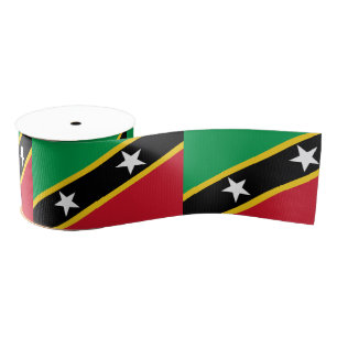 Saint Kitts & Nevis Grosgrain Ribbon