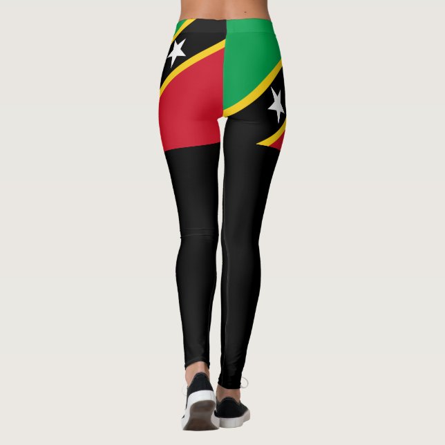 Saint Kitts & Nevis Leggings (Back)