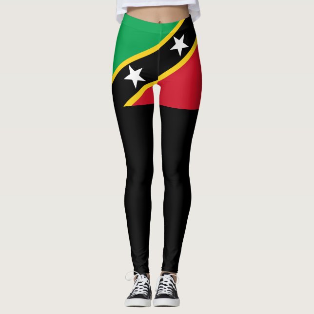 Saint Kitts & Nevis Leggings (Front)