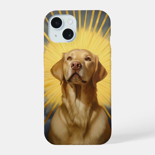 Saint Labrador retriever Iphone Case (Back)