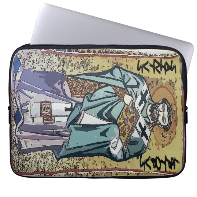 Saint Laptop Laptop Sleeve (Front)