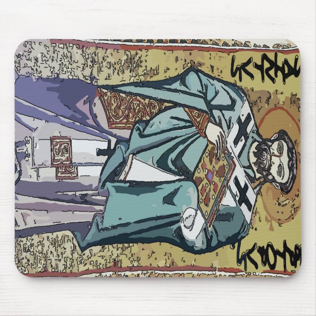 Saint Laptop Mouse Pad (Front)